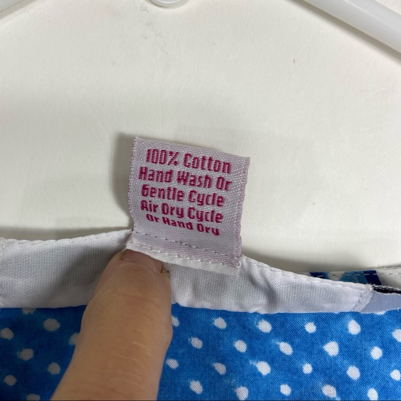 Gretchen Scott blue starfish tunic top. XS - Picture 4 of 7